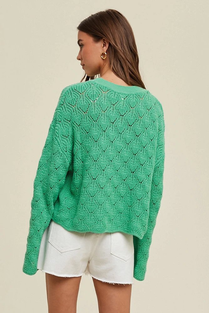 Daisy On My Mind Sweater