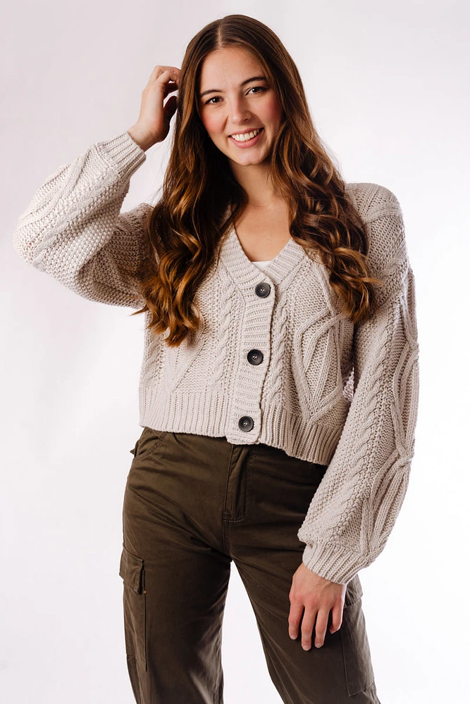 Diamond Cable Cardi