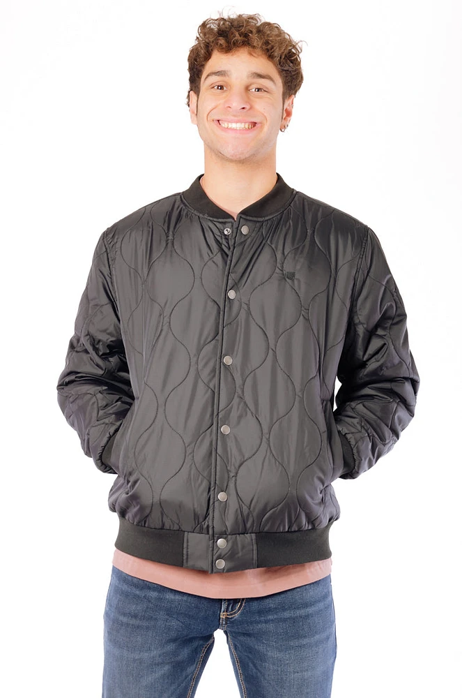 Dillinger Quilted Bomber Jacket