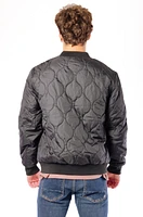 Dillinger Quilted Bomber Jacket