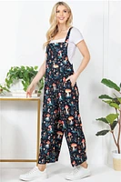 Dreamy Mushroom Corduroy Overall