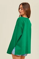 Drop Shoulder Sweater