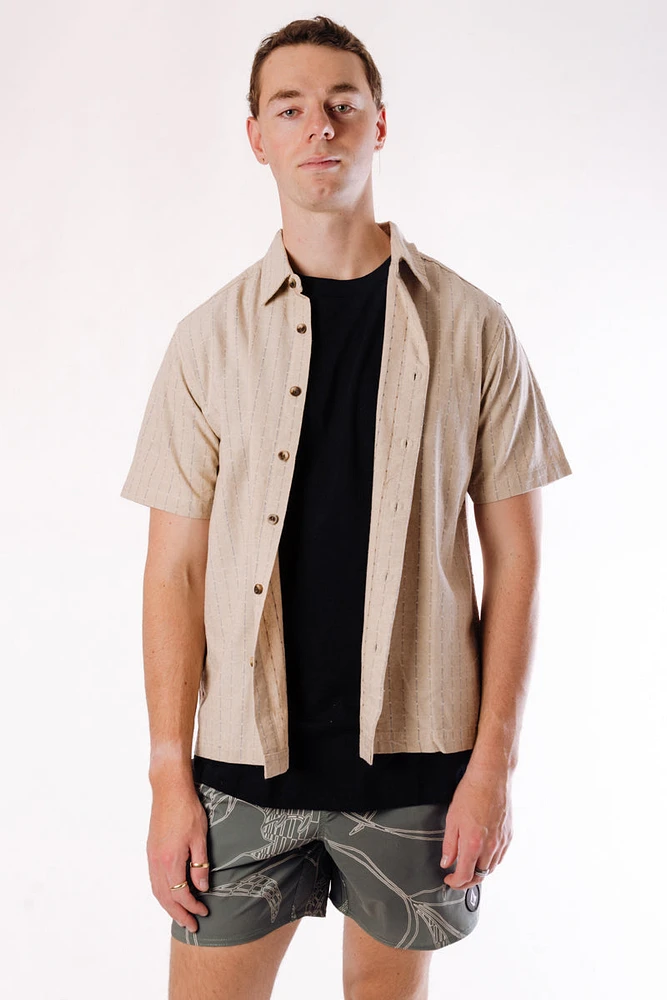 Feather Linen Shirt