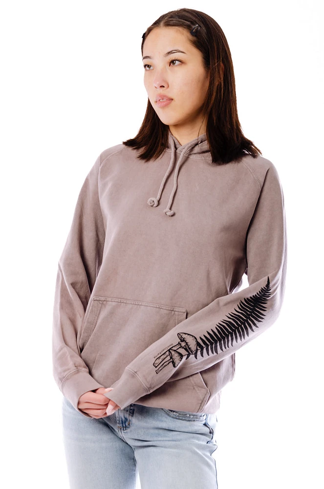 Unisex Fern Mushroom Sleeve Hoodie