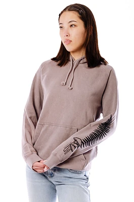 Unisex Fern Mushroom Sleeve Hoodie