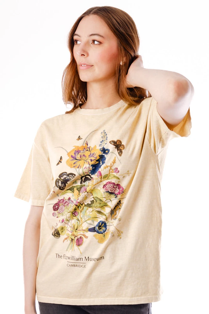 Unisex Fitzwilliam Flowers Tee