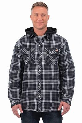 Flannel Hooded Jacket