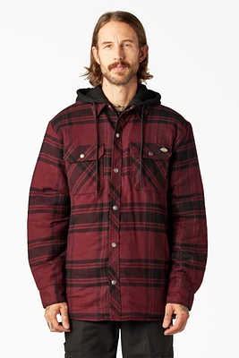 Flannel Hooded Jacket