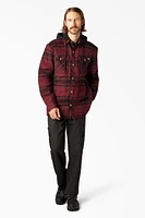 Flannel Hooded Jacket