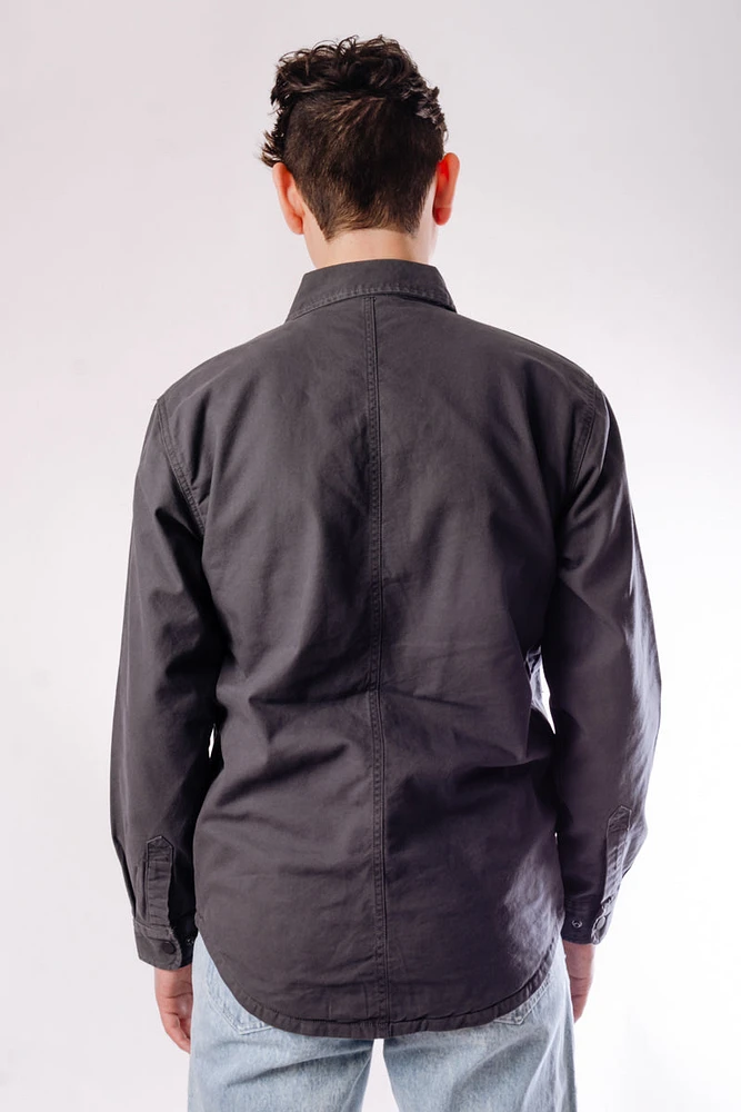 Fleece Lined Shirt Jacket