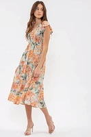 Floral Midi Dress