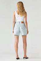 High-Rise Baggy Shorts