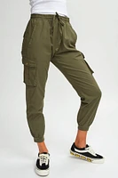 Linen Cargo Pants