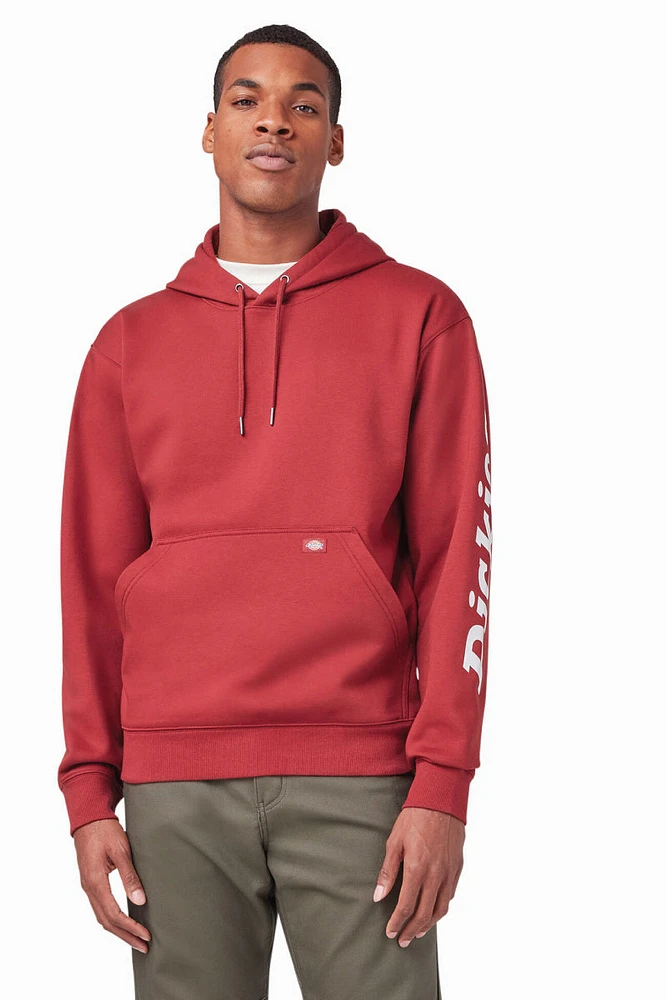 Logo Sleeve Hoodie