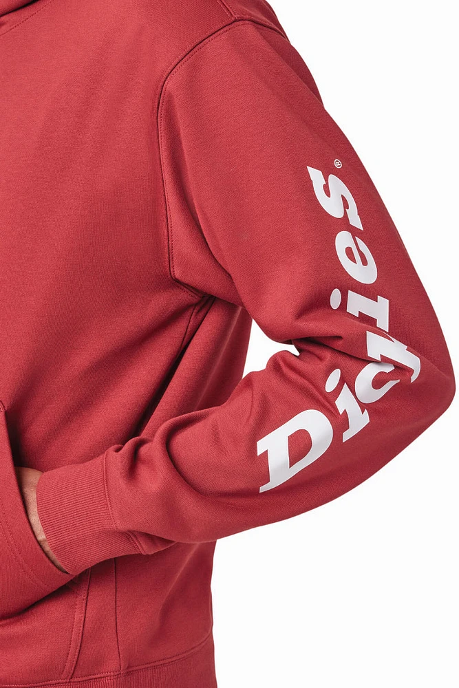 Logo Sleeve Hoodie