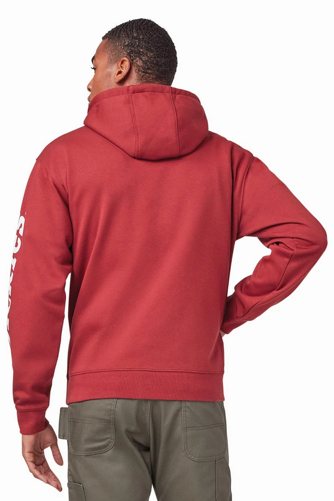 Logo Sleeve Hoodie