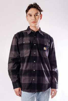 Loose Fit Heavyweight Flannel Shirt