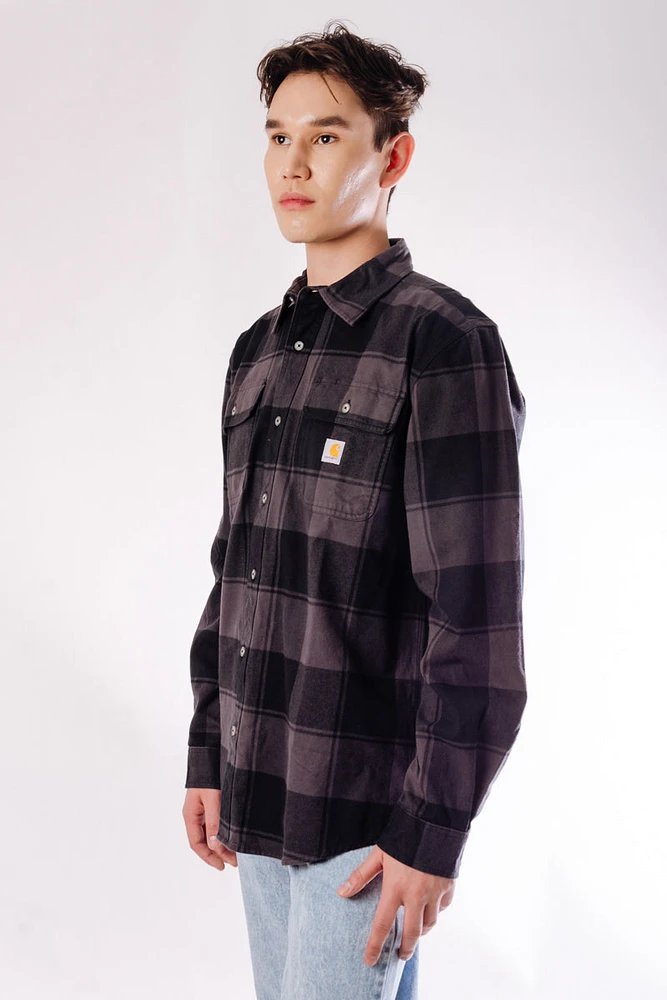 Loose Fit Heavyweight Flannel Shirt