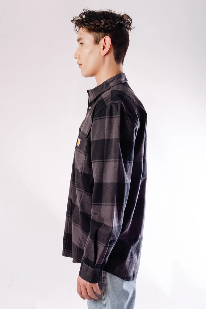 Loose Fit Heavyweight Flannel Shirt