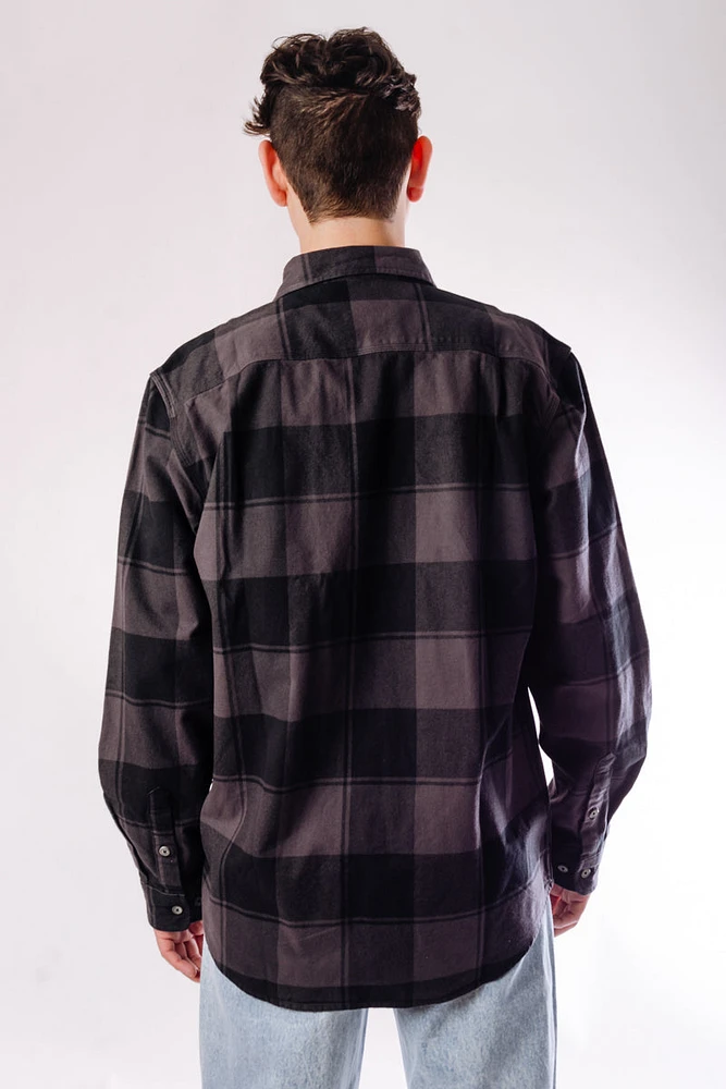 Loose Fit Heavyweight Flannel Shirt