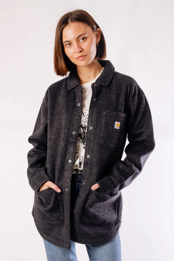 Loose Fleece Shacket