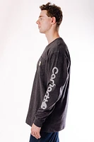 Loose Fit Heavyweight Graphic Long Sleeve