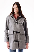 Lulu Melton Duffle Coat