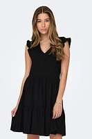 May Cap Sleeve Dress