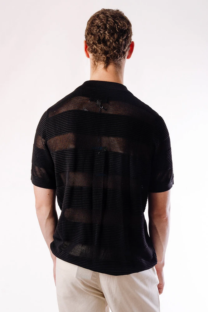 Moodie Short Sleeve Knit Shirt