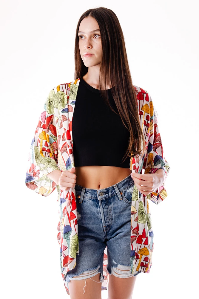 Mushrooms Kimono