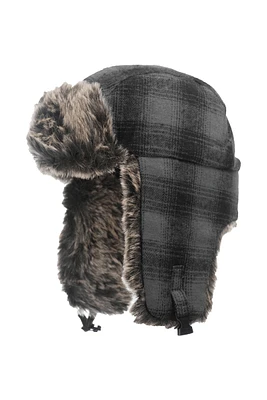 Plaid Aviator Hat