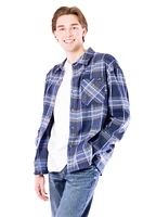 Plaid Performance Flannel Workshirt