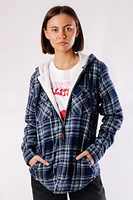 Plush Lined Flannel Jacket