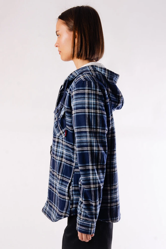 Plush Lined Flannel Jacket