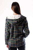 Plush Pile-Lined Flannel Shacket