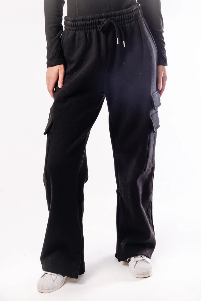 Relax Cargo Wide Leg Pants