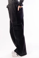 Relax Cargo Wide Leg Pants