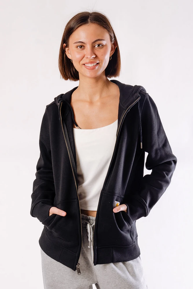 Relaxed Midweight Full-Zip Sweatshirt