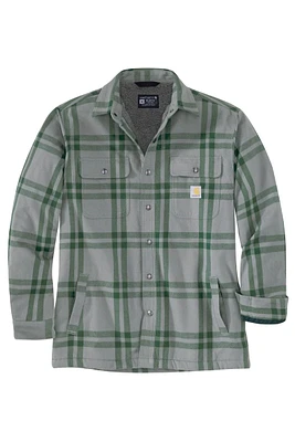 Relaxed Sherpa Lined Flannel