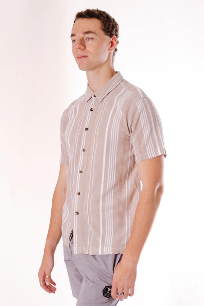 Sandbar Chill Linen Blended Shirt