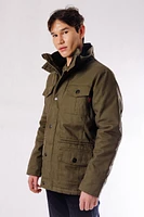 Sherpa Lined Cargo Jacket