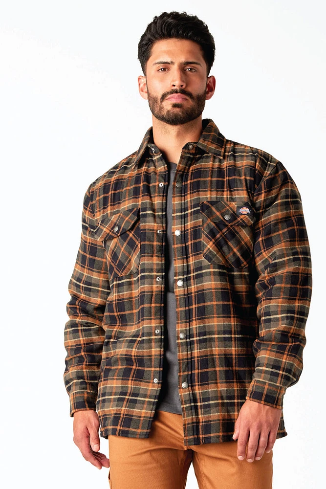 Sherpa Lined Flannel Jacket