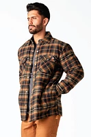 Sherpa Lined Flannel Jacket