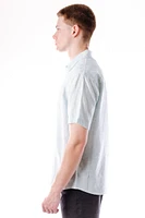 Solid Linen Short Sleeve Shirt