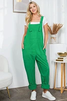 Green Corduroy Overalls