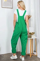 Green Corduroy Overalls