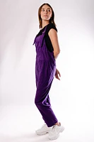 Purple Corduroy Overalls