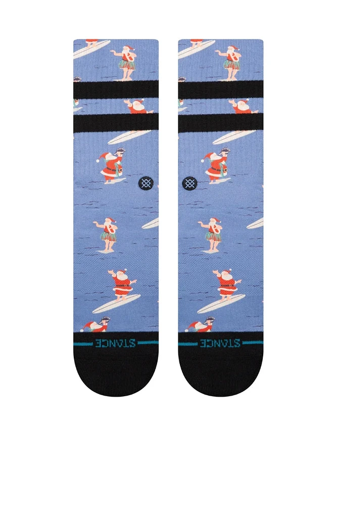 Surfin Santa Sock