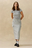 Sweatskirt Maxi