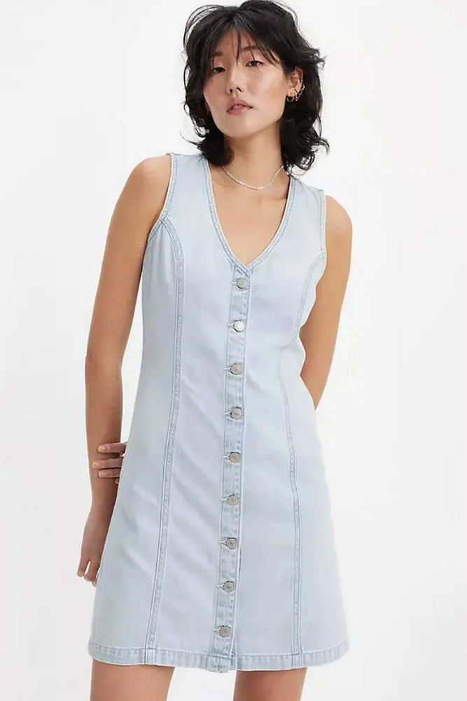 Thora Denim Mini Dress